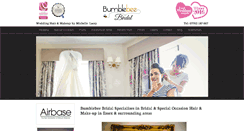 Desktop Screenshot of bumblebeebridal.co.uk